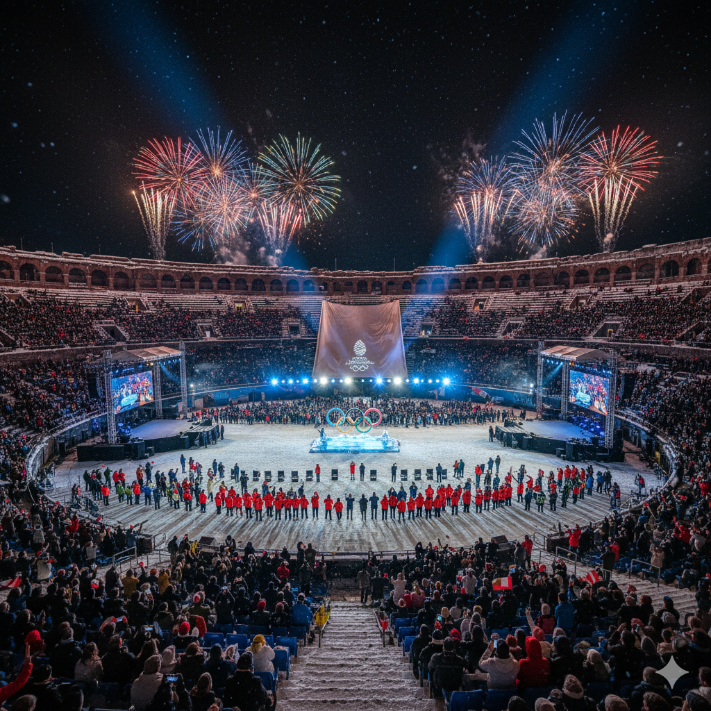 베로나 아레나: 2026 동계올림픽 폐막식 장소