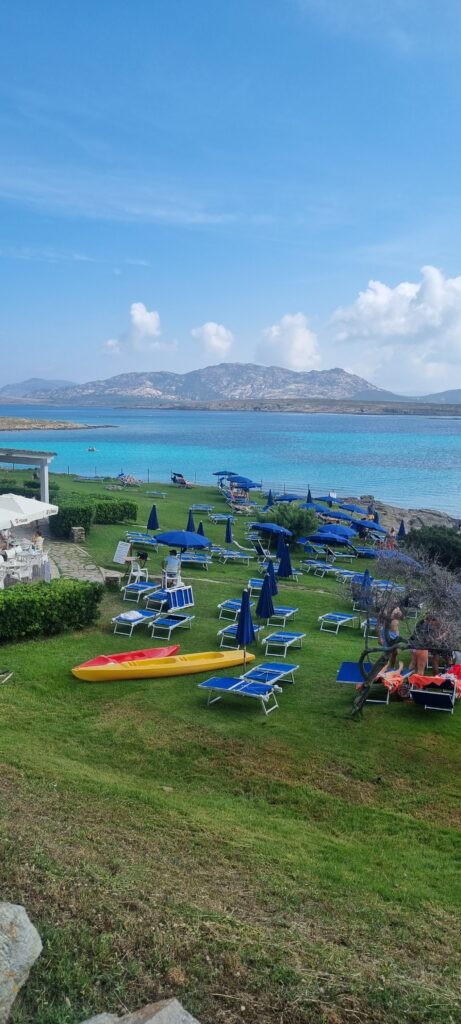 해변에서 대여 할 수 있는 선베드