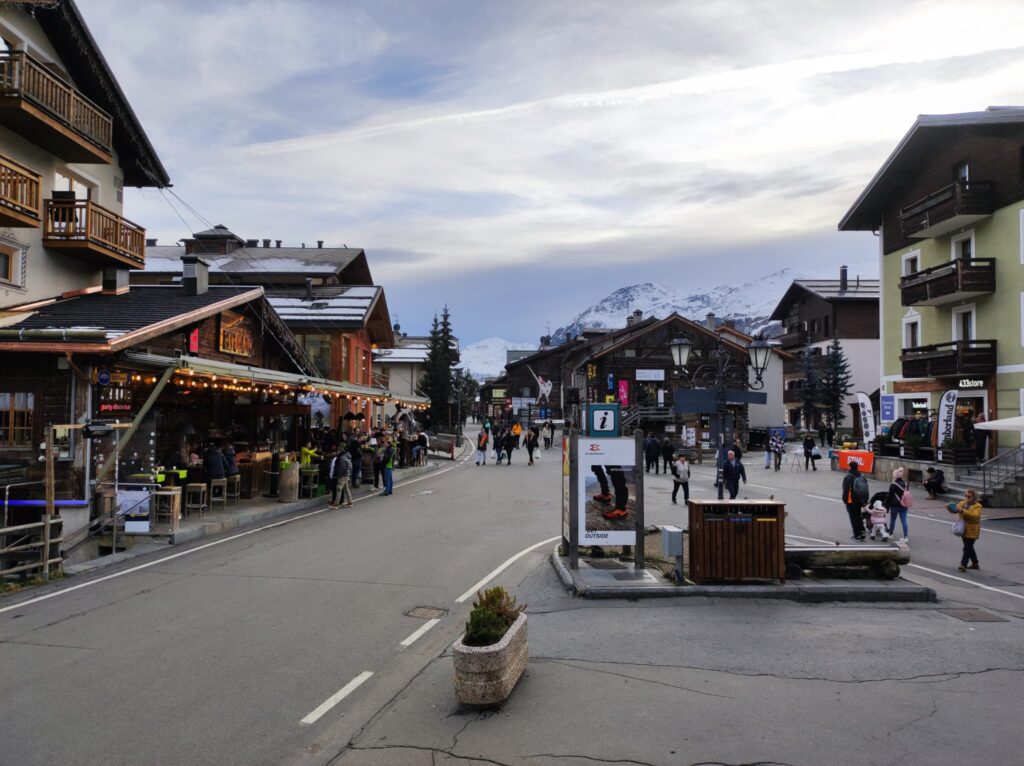 리비뇨 시내의 모습