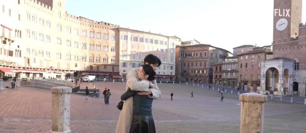 이 사랑 통역이 되나요 이탈리아 시에나 만지아의 탑 출처 (넷플릭스 티저영상)