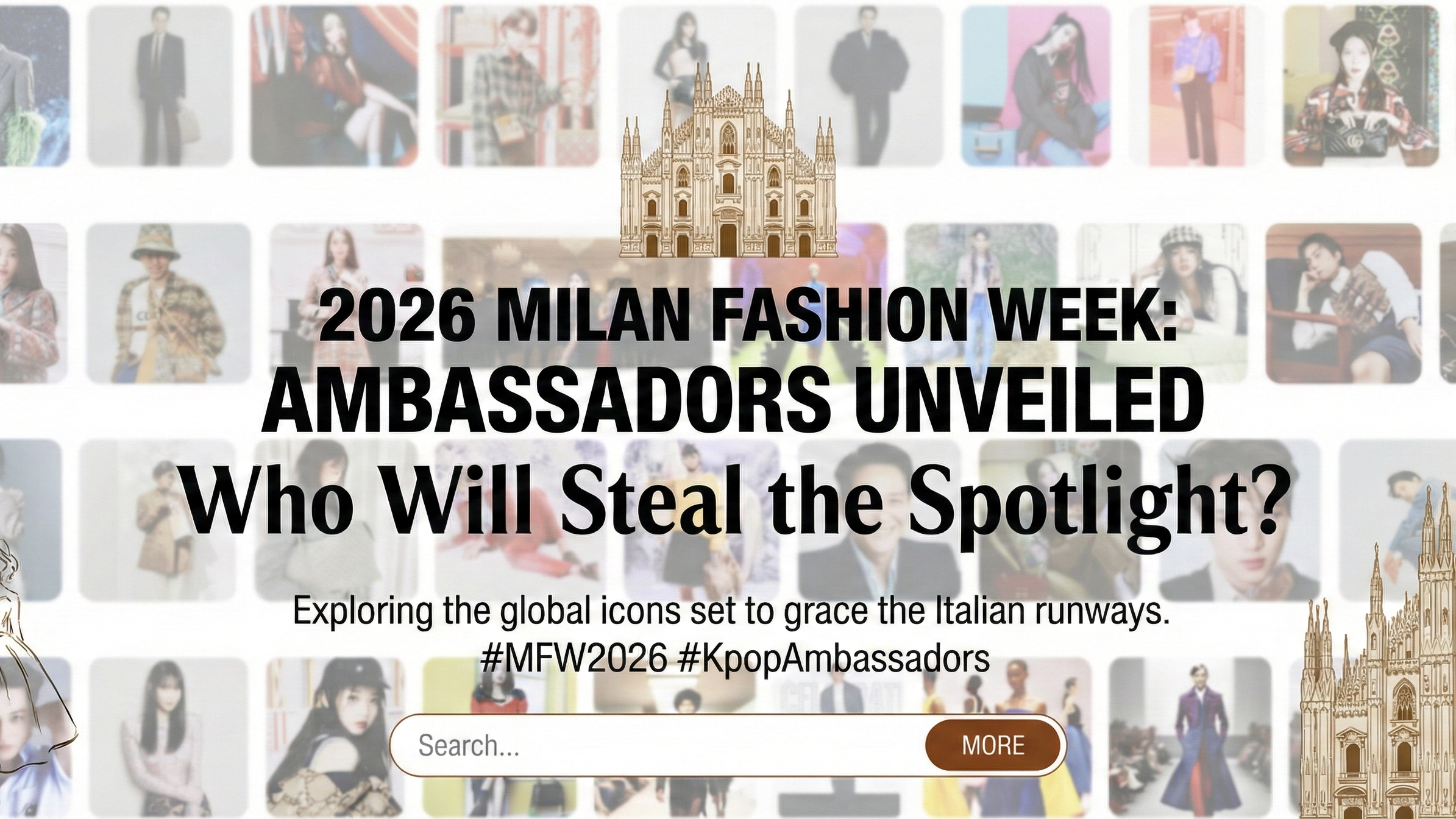 2026 밀라노 패션위크: BTS, 뉴진스, NCT, K-아이돌 참석 예상 라인업