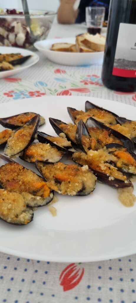 이탈리아 홍합 요리