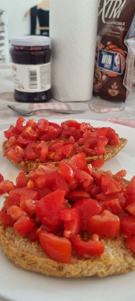 프리젤레로 만든 브루스케타